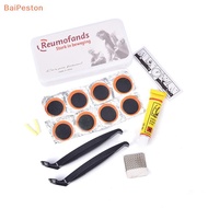[BaiPeston] Bike Tyre Tube Bicycle Puncture Repair Tool Kit with box Cycle Lever Adhesive