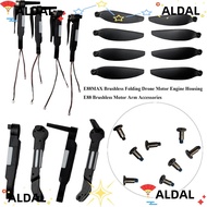 ALDAL Folding Drone Brush, Parts 8 Styles E88MAX Brushless,  Plastic E88 Brushless Motor Engine Acce