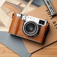 Mr.Stone for Fujifilm x100vi case Protective Case Bodysuit X-100VI Handmade Genuine Leather Camera b