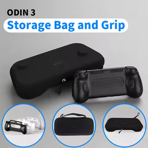 For AYN Odin 3 TPU Grip Original Odin3 Game Console BAG Grip Case Original Odin 3 Grip Stand Holder 