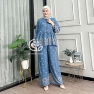 ONE SET RAYON ALYSSA BUSUI FRIENDLY COOL - SUIT COOL ALYSSA RAYONWanita