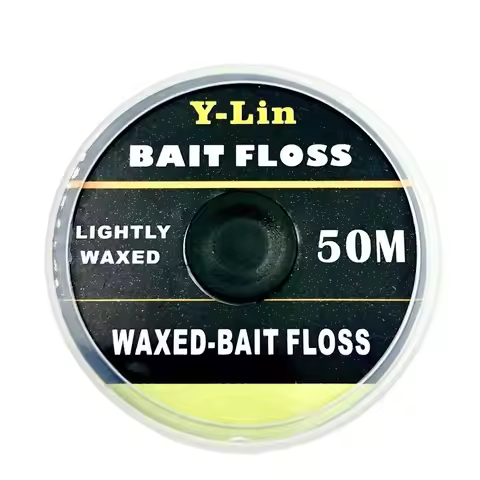 50m Carp Fishing Bait Floss Accessories Grips for POP UP Boilies Holder Chod Hair Ronnie Rig Carp Ri