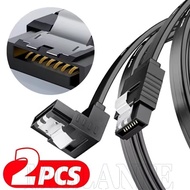 SATA 3.0 SSD Data Cable - For HDD SSD Optical Driver Writer - 6Gbps Quick Transmission Wire - Rust-R