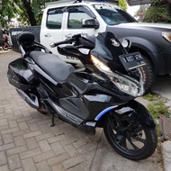 MODIFIKASI FULLSET PCX NEW + COVER STANG (HITAM Glossy)