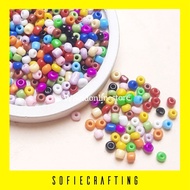 SOFIECRAFTING (50 grams) 6 oz DOFF SEQUIN SAND BEAD 4 mm/ BEADWORKS CRAFT MATERIAL