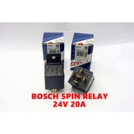 Bosch 24V 5PIN Relay Horn Relay Headlamp Relay 24V 20A Aircond Relay Fan Relay Starter Relay Spot Li