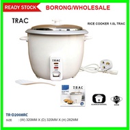 TRAC 1.8L Non-Stick Rice Cooker Cooker Multifunction Pot Frying Pan Portable Rice Cooker Periuk Nasi