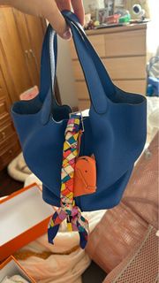 Hermès Picotin  18 電光籃銀扣