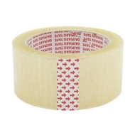 SALOTAPE BESAR TRANSPARENT KEGUNAAN MEMBALUT BARANG KUAT DAN KUKUH 40X90Y