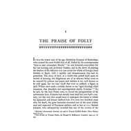 Praisers of Folly Erasmus, Rabelais, Shakespeare by Walter Kaiser