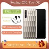 【NEW】Realme X50/X50 Pro realme x50pro Player edition 5g Snapdragon 865 65W flash charging 90HZ