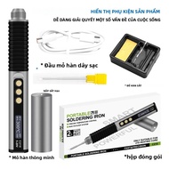 Máy Hàn USB Mini Chính Xác 210 Làm Nóng Nhanh Trong 2 Giây Cho Mẹo C210 Độ Ổn Định Ở Nhiệt Độ Cao 15
