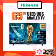 Hisense 55" / 65" / 75" / 85" ULED MiniLED TV U6Q 144Hz Smart TV 4K UHD Ultra HD 55U6Q / 75U6Q / 85U