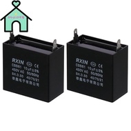 OTUINSG Ceiling Fan Capacitor, Polypropylene CBB61 10uF 450V AC, Wide Application Metalized 47x25x42