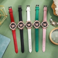 【HOMP】Ladies luxury watch rhinestone butterfly fashion watch for women