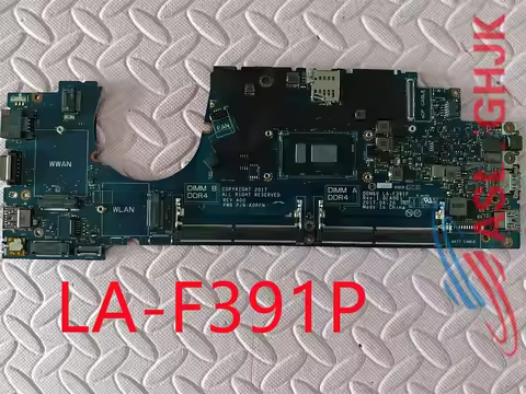 For Dell Latitude 5290 Laptop Motherboard DDM60 LA-F391P 02723N CN-02723N 00P64T 0W1TD6 039GGH