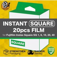 （Stok Sedia) Filem SQUARE Segera 20 Keping Fujifilm Instax SQ1, SQ6, SQ10, SQ20, SQ40