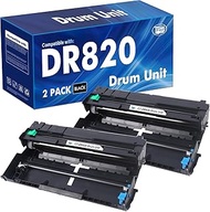 DR820 DR-820 Drum Unit Black 2 Pack Compatible Replacement for Brother DR820 DR 820 DR-820 for HL-L6