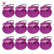 Cauldron Mini  12pcs with Handle for Halloween Pot for Halloween Witch Cauldron Candy Holder