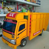 Promo Mobil Truk Oleng Kayu Miniatur Truck Mainan Mobilan Truk Oleng