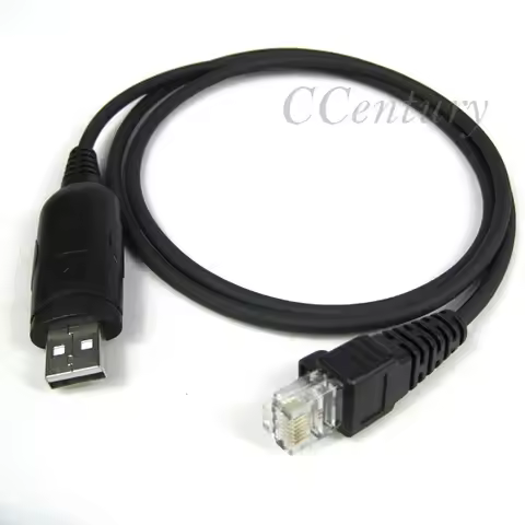 USB Programming Cable for Yaesu Vertex Car Mobile Radio VX-2100 VX-2200 VX-2250 VX-2500 VX-3000 VX-3