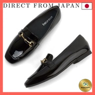 [heureux] Women's Bit Loafers - Comfortable, Lightweight, 2cm Heel, Waterproof, Perfect for Work and
