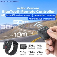 MULTICOLOURFD Camera Wireless  Controller, With Wrist Strap Waterproof Bluetooth Remote Control, Mul
