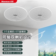 Newman Wireless Bluetooth Ceiling Audio Box Shop Restaurant Ceiling Ceiling Speaker Home Living Room