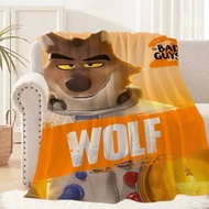 Cartoon Movie T-The Bad Guys 2 Blanket Blanket for Couch Sofa Travel Home Hiking Picni Bed Beding Fl
