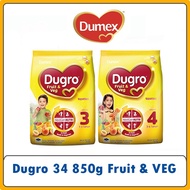 Dugro 3& 4 Fruit & Vegetable (3-6 Years) 850g Susu Formula