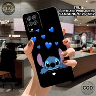 HP Latest Samsung A12 / M12 Case - Leviora Case - Fashion Stitch Case - Samsung A12 / M12 Softcase -