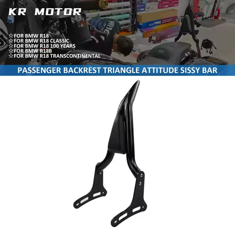 Motorcycle Fit For BMW R18 Classic 100 Years R18B Transcontinental R 18 B 2020-Up Passenger Backrest