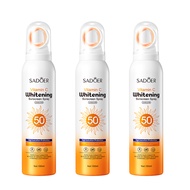 SADOER สเปรย์กันแดด SPF50+ PA++++ กันน้ำ ฟอกขาว ปกป้องจากแสงแดดยาวนาน ให้ความชุ่มชื้น สำหรับใบหน้าแล