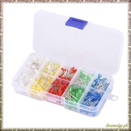 [S D K G] 200 pcs 3mm 5mm LED Light diode White Yellow Red blue Green Assortment Kit for Arduino
