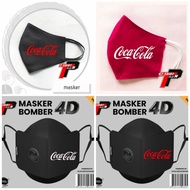 Masker Coca-Cola 4D
