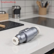 (YGN) CO2 Check Valve Aquarium CO2 Metal One-way Direct Plug-in Check Valve Quick Plug Gas  Interfac