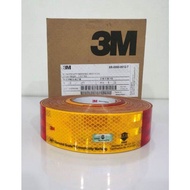 🔥Ready Stock 🔥Original 3M reflective sticker 1 Roll Side Marking #sticker puspakom #sticker JPJ#3M d