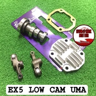 EX5/DREAM RACING LOW CAM SHAFT WITH ROCKER ARM BEARING ＆CAP - UMA
