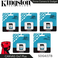KINGSTON Canvas Go Plus SD memory card