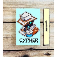 Cypher lomo card box with 30 different photos / cypher Game valorant card set