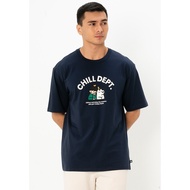 Giordano MEN [Giordano X Matsui] Men's Casual Short Sleeve Printed T-shirt 0 01094249