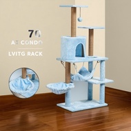 Pazazz Cat Condo Luxury Multi-storey Cat Nest Cat Crawler Cat Tree Cat House Pet Toys Big Cat Tree C