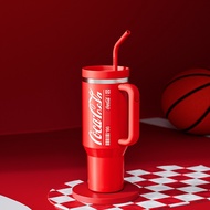 GERM x COCA COLA แก้วน้ําเก็บความเย็น Bawang Cup ถ้วยน้ําฟางความจุขนาดใหญ่ 316 สแตนเลสขวดน้ําเก็บควา