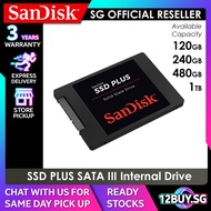 SanDisk SSD Plus Solid State Drive 535MB/s Read Speed 450MB/s Write Speed 240GB 480GB 1TB SSDA 12BUY.SG