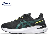 ASICS GT-1000 13 GS Kids Running Shoes In Black/Jasper Green