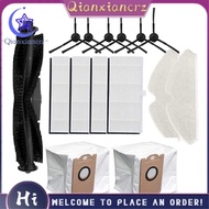 15 Pcs Kit for Proscenic M7 Pro Vacuum Cleaner Accessories,1 Roller Brush,6 Side Brush,4 Filters,2 Mop Cloth,2 Dust Bag