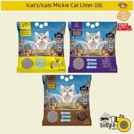 Icat's/Icats Mickie Cat Litter-10L
