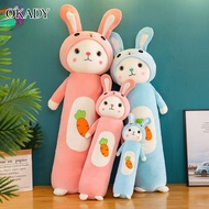O'KADY ตุ๊กตาของเล่นใหม่เปลี่ยนเป็นบิ๊กอายหมอนกระต่ายน่ารักของเล่นตุ๊กตากระต่ายยาวของขวัญวันเกิด