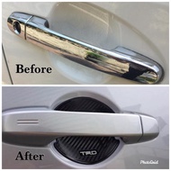 Door Handle Protector Carbon Trd - Anti-Scratch Door Handle Protector