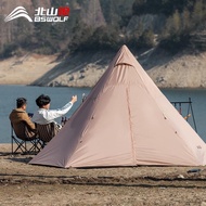 [GENUINE] BSWOLF 6-8 person pyramid tent - Camping, picnic, backpacking tent for family, team buildi